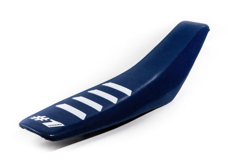 ONE GRIPPER SEAT COVER BLUE WHITE